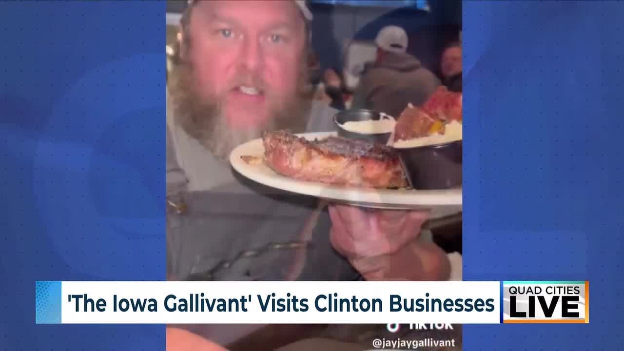 Iowa travel influencer spotlights Clinton as must-visit destination
