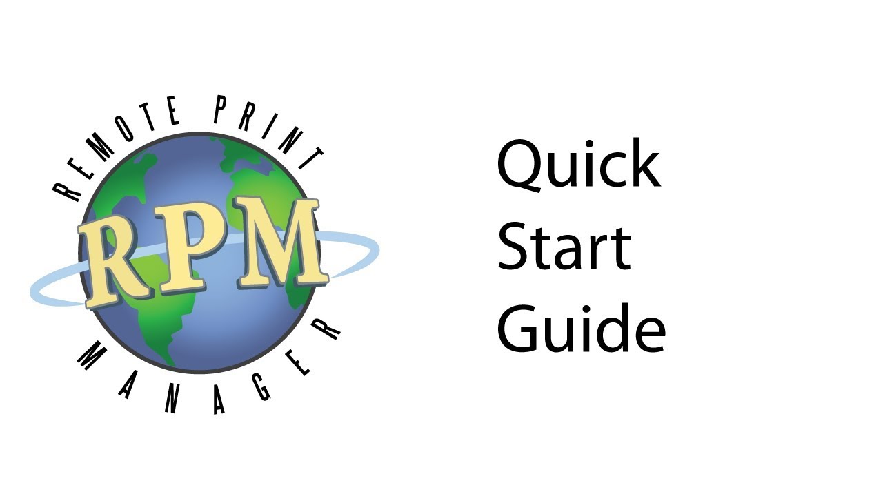 RPM Remote Print Manager 