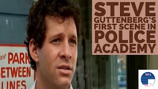 Police Academy with Steve Guttenberg (Steve’s First Scene)