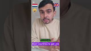 🤔How to get a Job in the Europe &  UK 😃 | Best Countries for Engineer 🌍💼 #engineeringroles