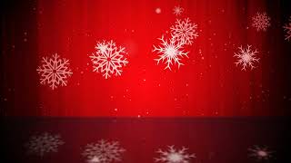 Snowflakes particles winter Christmas motion background HD loop