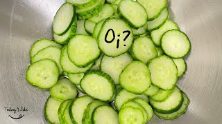 Stir-fried Cucumber 오이볶음 만들기 K-food Recipe with Cucumber