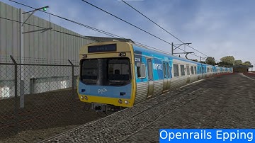 Openrails Melbourne: Epping - Ruthven