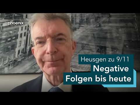 phoenix tagesgespräch mit Christoph Heusgen zum 25. Jahrestag von 9/11 | 11.09.26