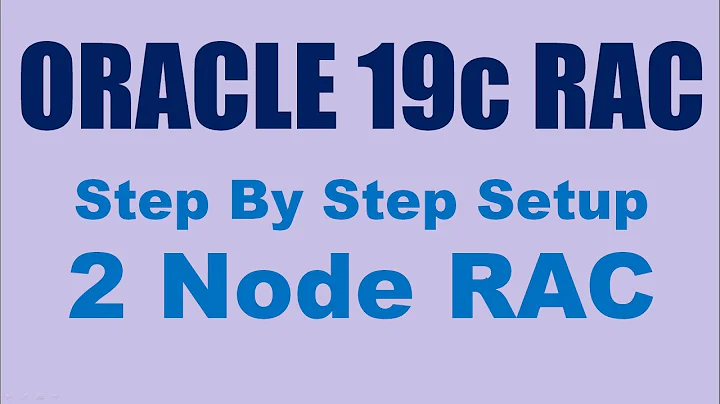 Oracle 19c RAC Step By Step on RHEL 7.8