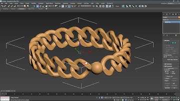 How to make Cuban Chain Link In 3DS MAX | Cuban Chain | Noorahnaim