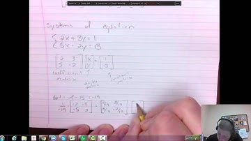 12-4 Inverse matrix and Systems