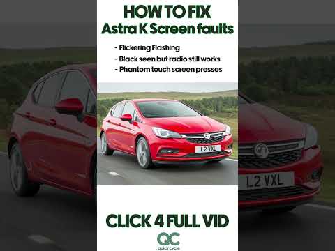 Vauxhall Opel Astra K LCD screen repair fix DIY instruction #vauxhallastra #screen #navi900 #repair