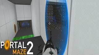 Portal Maze 2 teleport for iOS and Android screenshot 1