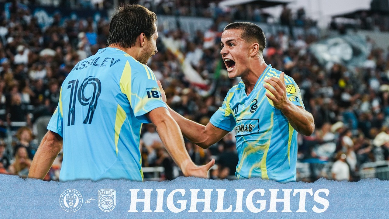 Match Highlights: Philadelphia Union at San Diego FC 9/13/26