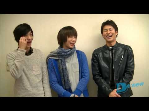 三上真史＆三津谷亮＆白又敦（D-BOYS）／月刊デ☆ビュー2015年2月号掲載