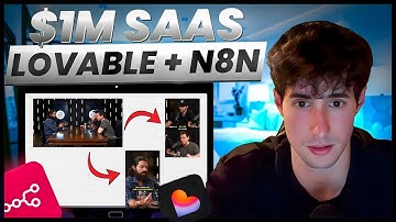 I Build a $1M Shorts Generator App (Lovable + N8N)