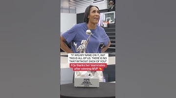 Aja Wilson Wins 2025 WNBA MVP!!