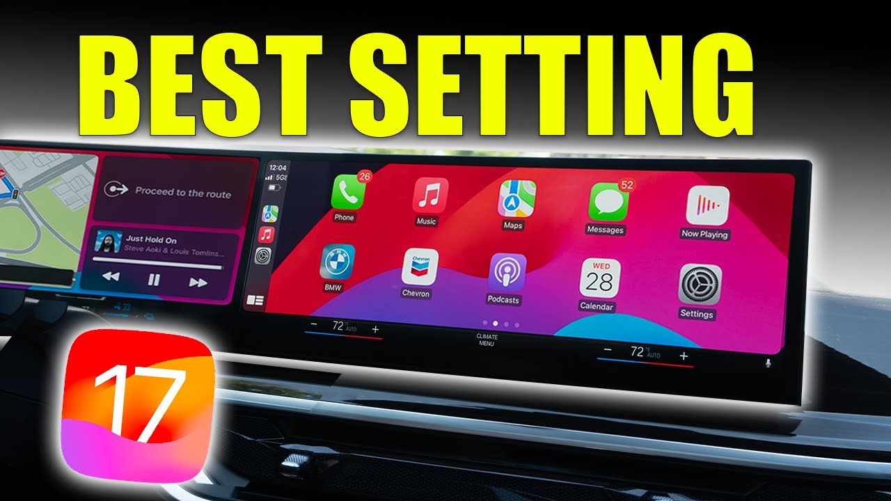 🔥 iOS 17 CarPlay Tips & Tricks  Every Driver Should Know! 