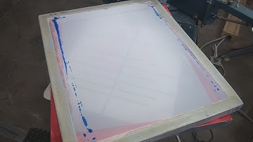 Screen Printing: Emulsion Adhesion And Mesh Preparation