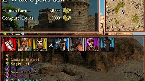 Stronghold Crusader Extreme Mission 11 "Wide Open Plain"