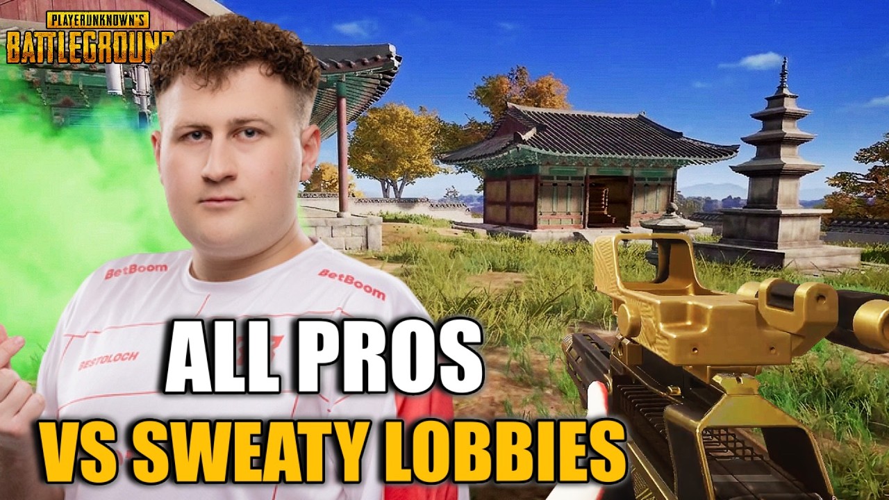 Bestoloch, XMPL, ADOUZ1E, Molodoct vs Sweaty Ranked Squads – PUBG 