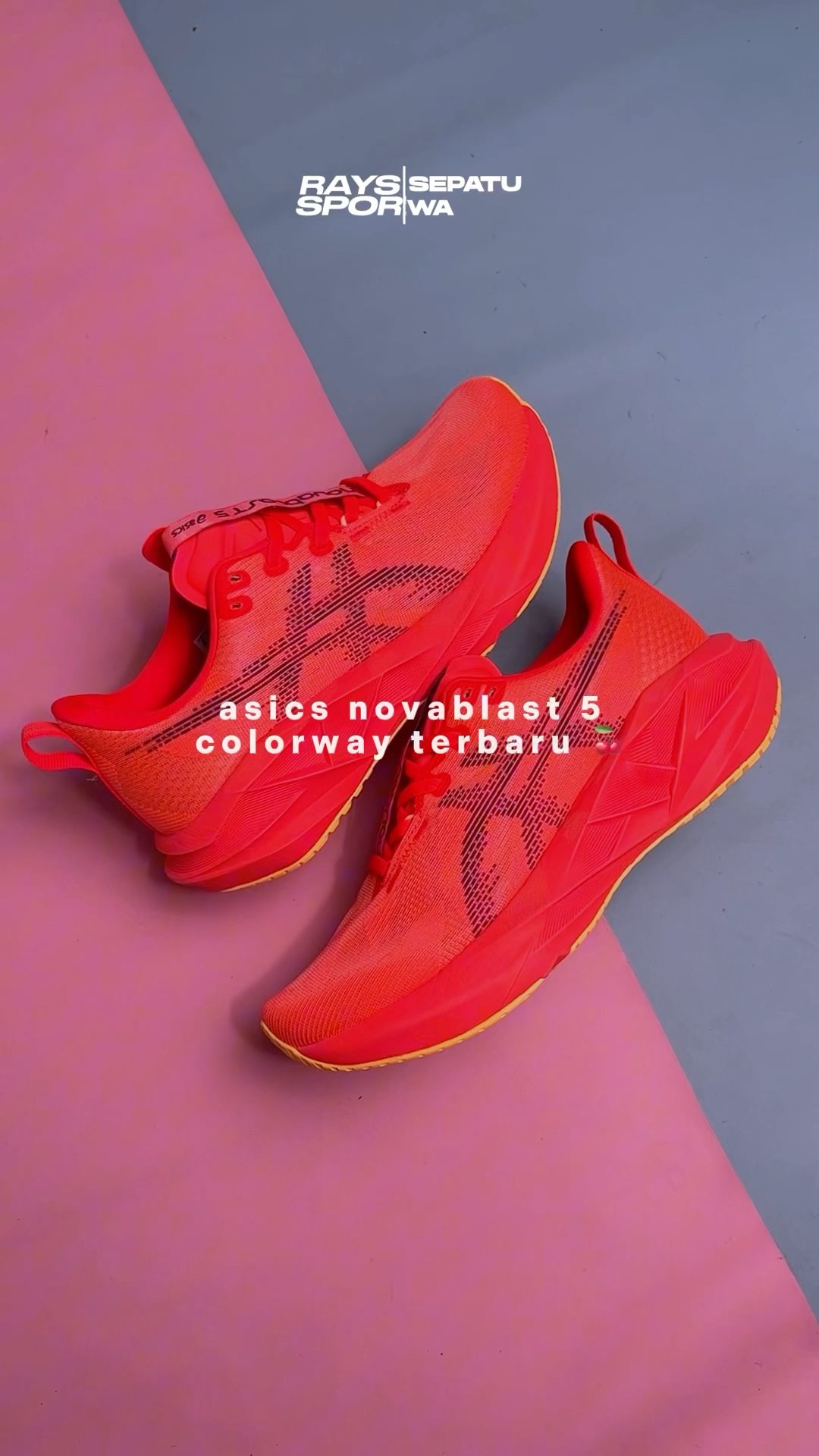 Asics Novablast 5 Flash Red! - YouTube