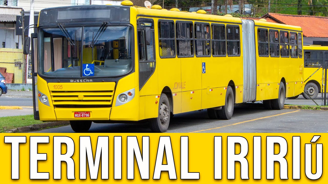 Terminal Iririú (Joinville/SC) - Movimentação de Ônibus #568