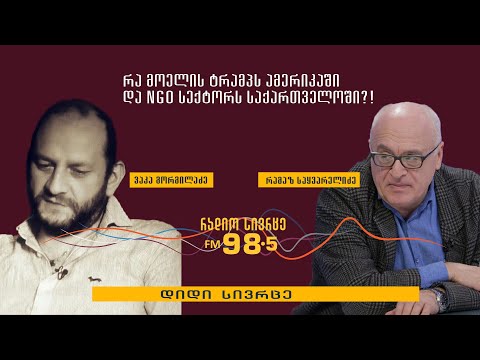 ემუქრება თუ არა ტრამპს პატიმრობა? - პოლიტოლოგი რამაზ საყვარელიძე სტუმრად გადაცემაში „დიდი სივრცე“