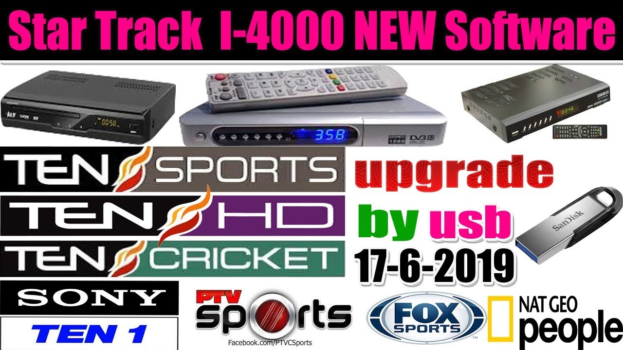 Star Track i 4000 new Software ten sports full ok proof video 100% ok by Sabir Ali