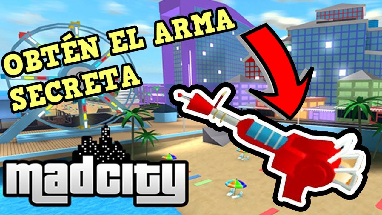Obten La Pistola Secreta En Madcity Roblox En Espanol Youtube - roblox hex classic6haciendo kills con la pistola youtube