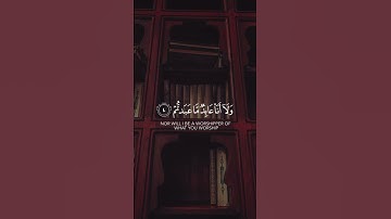 سورة الكافرون || الشيخ ماهر المعيقلي 🎧"..
