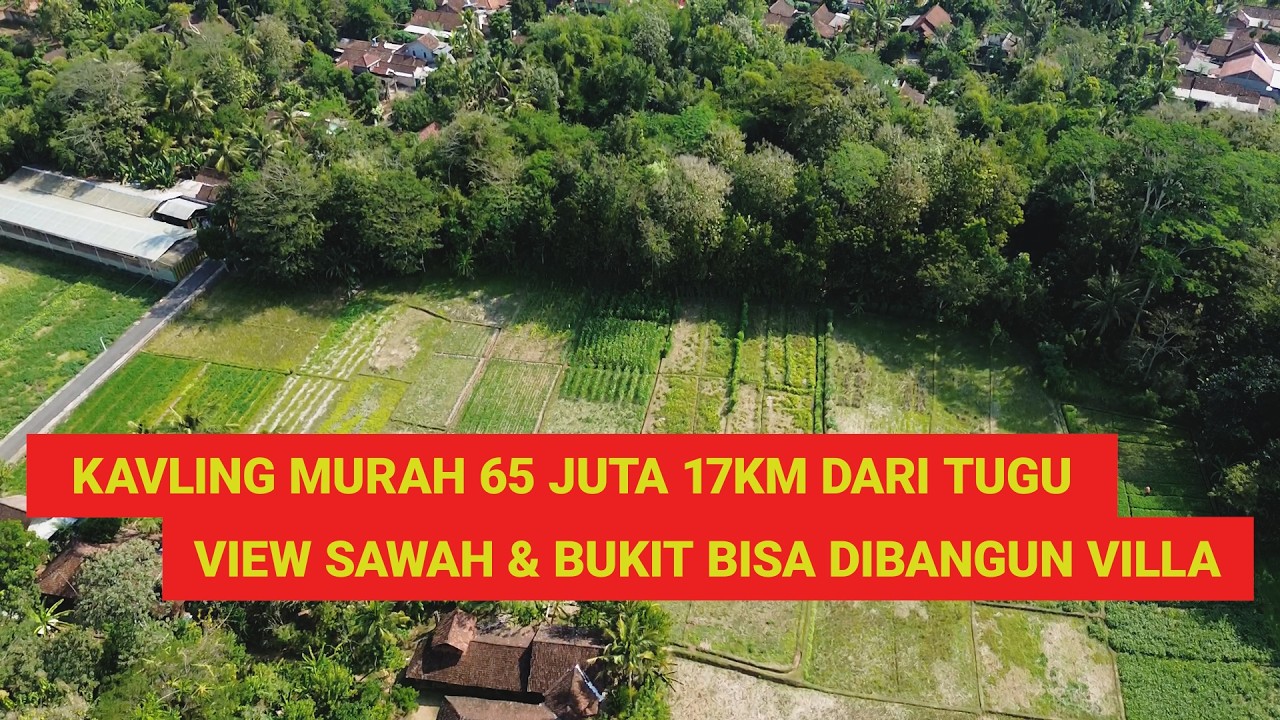 Turun Harga! Tanah Diskon 25rb/m² Murah! Kavling Mulai Dari 55 JT Hanya 17KM Dari Tugu Jogja!