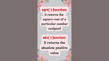 How to use sqrt( ) & abs( ) functions in R programming