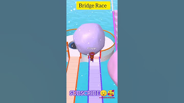 Update Gameplay bonus level #208✅Speedrun Gameplay✅Bridge race Run Gameplay #shorts