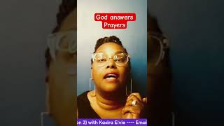God answers prayers