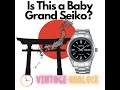 My First Ever Seiko! Is it a Baby Grand Seiko? The SARY 057