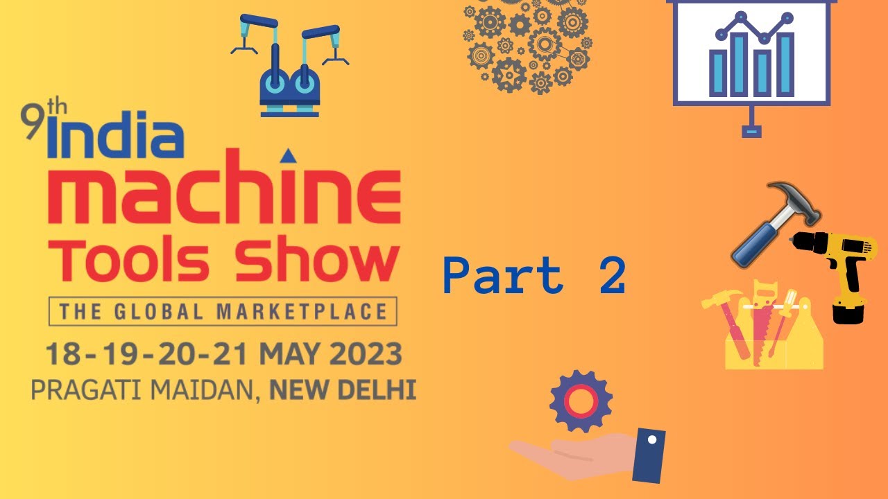 Part 2 India Machine Tools Expo 2023, Pragati Maidan Walkthrough 