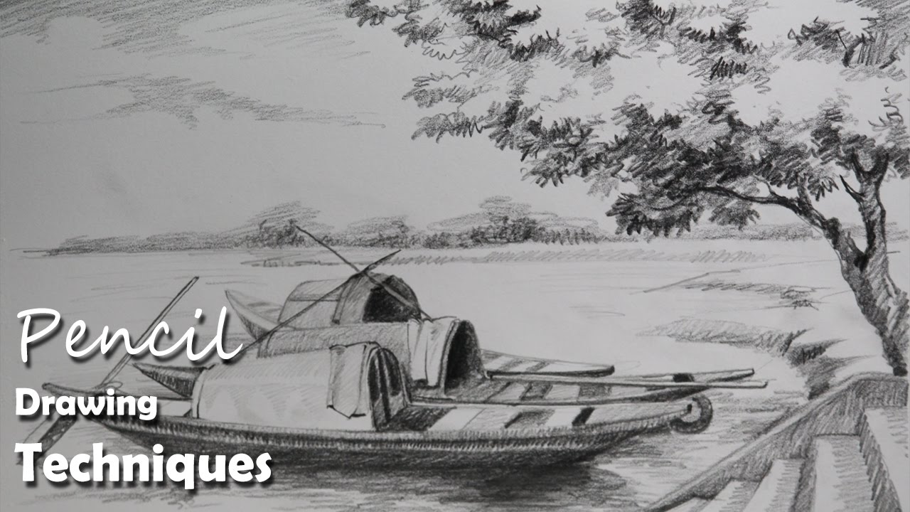 Featured image of post Landscape Pencil Drawing Tutorial / Refine your technique and pick up new tips for your pencil art here.