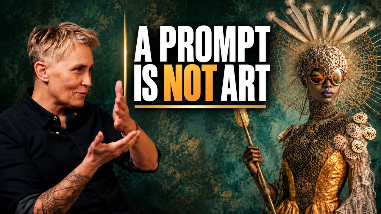 The right way to use AI in fine art photography, with Lize du Plessis