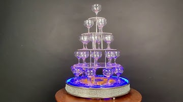 Tháp ly đám cưới tháp rót rượu đám cưới mẫu TL31 giá tốt cho đại lý 0971711705