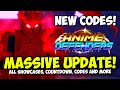 [NEW CODES] New Anime Defenders Update 1.0! All Showcases, Codes & Countdown!