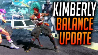 Street Fighter 6 Kimberly Winter Balance Changes! Review & Thoughts (Season 2)