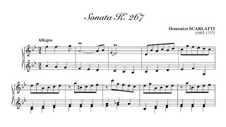 Scarlatti: Keyboard Sonata in B flat major K 267 - Fernando