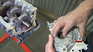 How To Rebuild A 1.3L Suzuki Samurai Engine (Part 4) Oil Pump, Pickup & Pan Installation