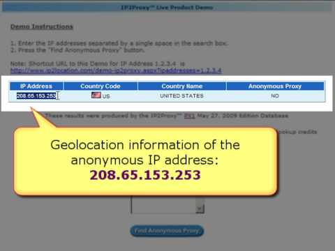 Read own IP address and check anonymization