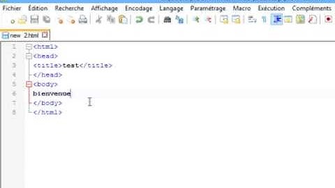 تعلم لغة html  css  :  الوسوم الأساسية