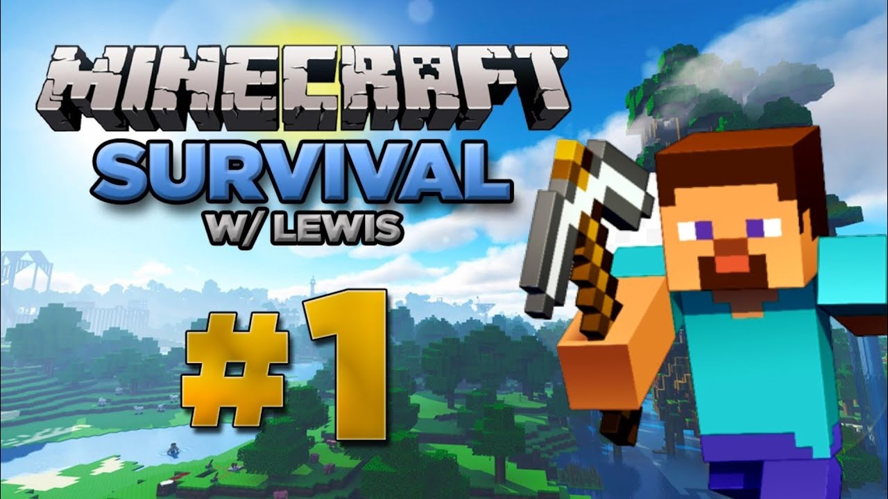 I Started Minecraft Survival Series Ep 1 - YouTube