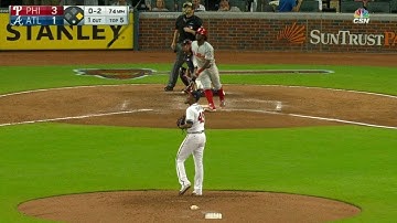 PHI@ATL: Herrera belts a two-run homer to right