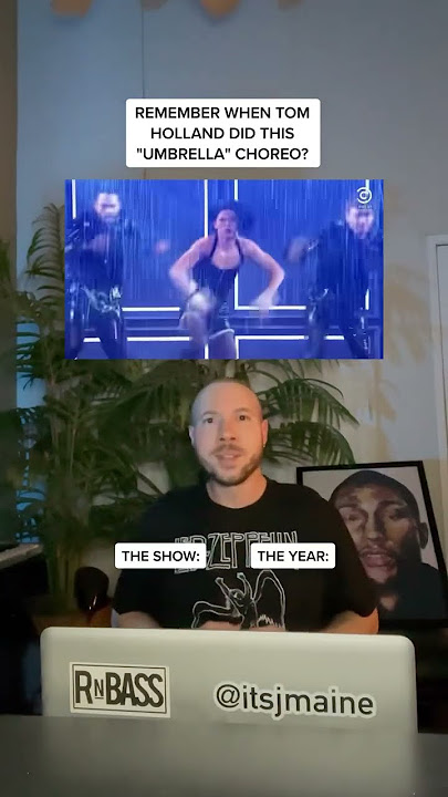 Remember When Tom Holland Did This Rihanna “Umbrella” Dance With Zendaya There? #shorts #tomholland