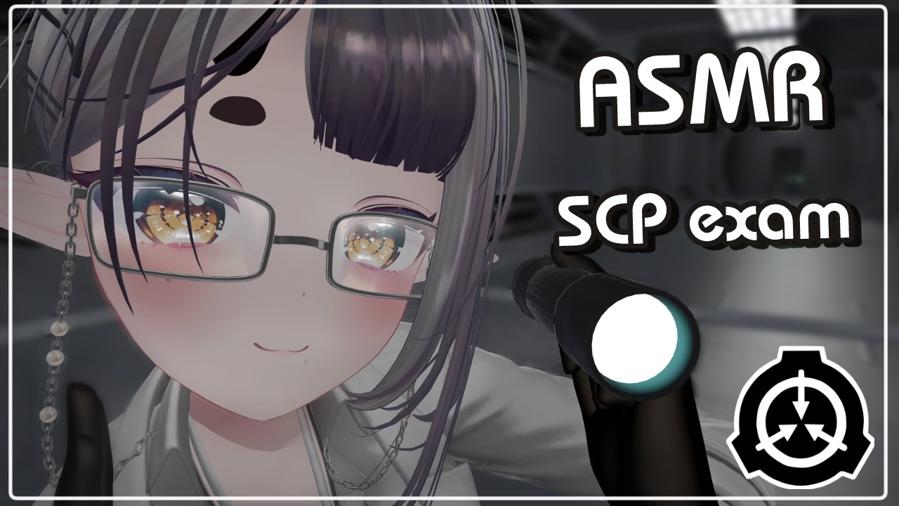 [ASMR VRChat] SCP Foundation Intake Examination | Latex Gloves, Writing ...