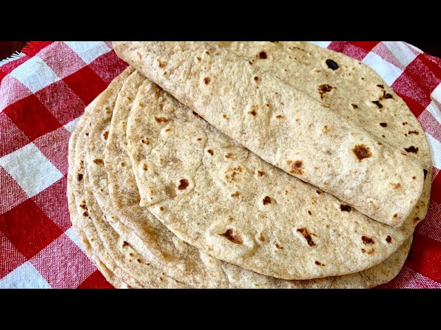 TORTILLAS DE HARINA INTEGRAL/ TIPS para que queden SUAVES . - YouTube