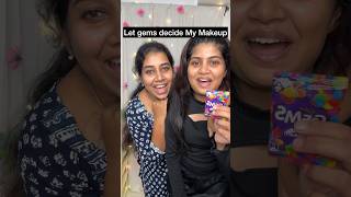 Let Gems Decide My Makeup 💄 Part-2 😂 || vlogsofsona || #makeup #makeupchallenge #gemschallenge