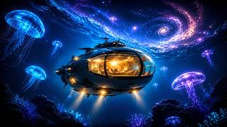Where Oceans Orbit | Underwater Space Ambient Music for Focus, Relaxation & Sleep