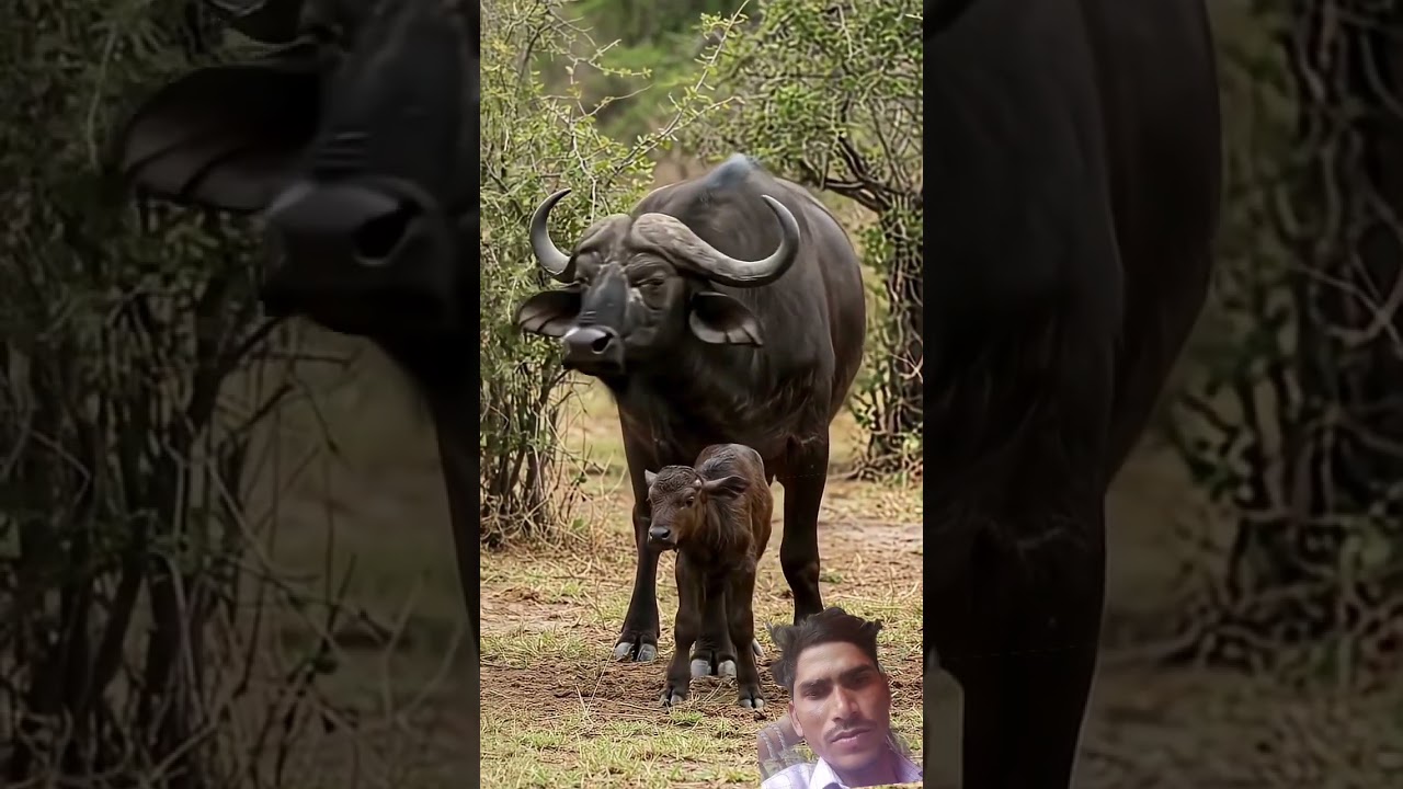 Cute Baby Buffalo 🐃 | Baby Buffalo Shorts 